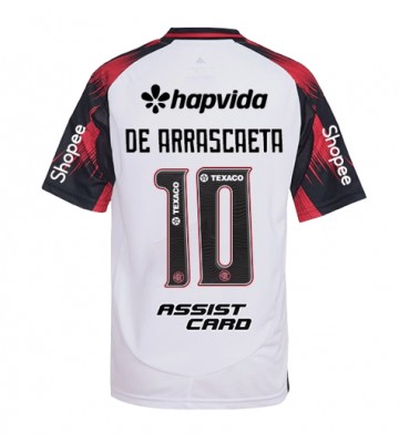 Flamengo Giorgian de Arrascaeta #10 Seconda Maglia 2025-26 Manica Corta Flamengo Giorgian de Arrascaeta #10 Seconda Maglia 2025-26 Manica Corta